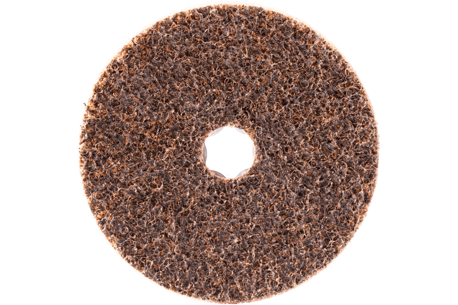COMBICLICK® Surface Conditioning Disc Hard, 5" Dia, 100 G Grit, coarse, yellow-brown