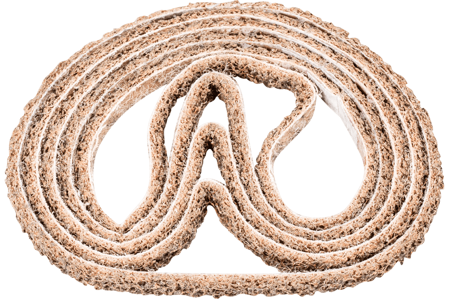 Short belts, 1/4" Width, 100 G Grit, coarse, yellow-brown, 47202034
