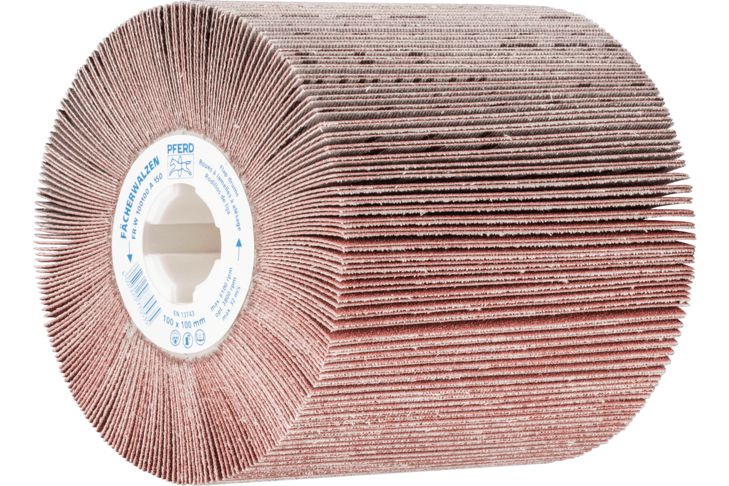 Flap Drum, 4 x 4", 150 Grit
