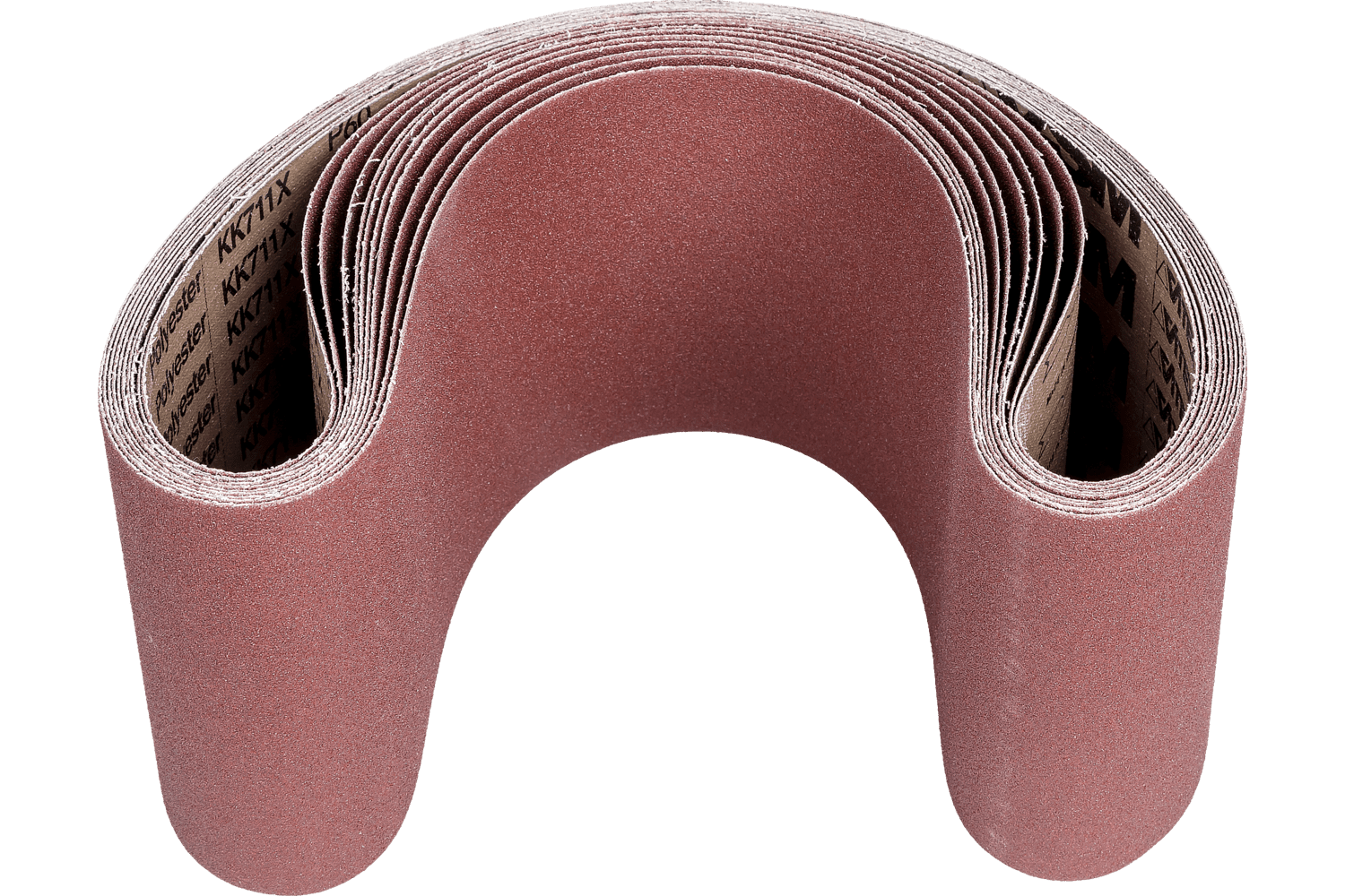 Abrasive Benchstand Belt, 6" Width, 80 Grit