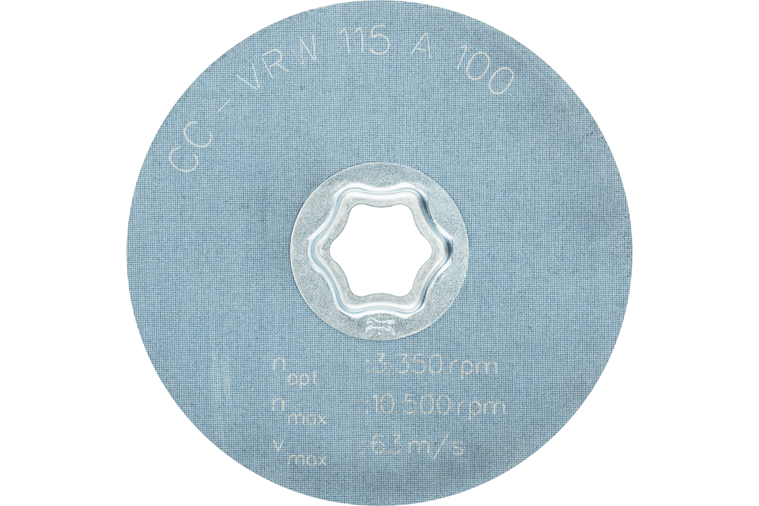 COMBICLICK® Surface Conditioning Disc Soft, 4 1/2" Dia, 100 Grit, medium