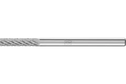 PFERD Carbide Bur SA-43 Cylindrical Uncut End Double Cut 1/8" x 1/2" x 1/8" Shank