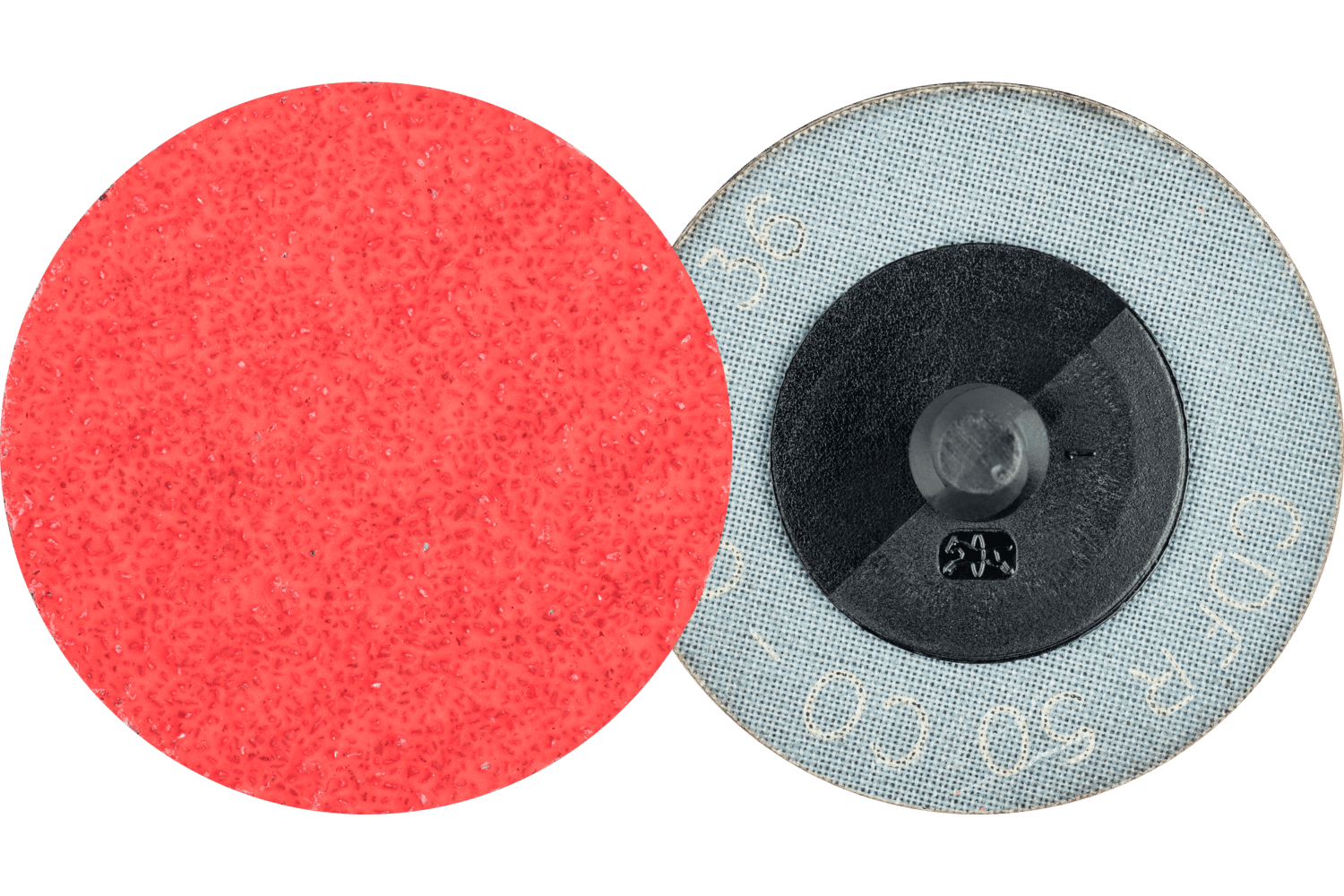COMBIDISC® mini fibre discs, 2" Dia, 36 Grit, 42778503