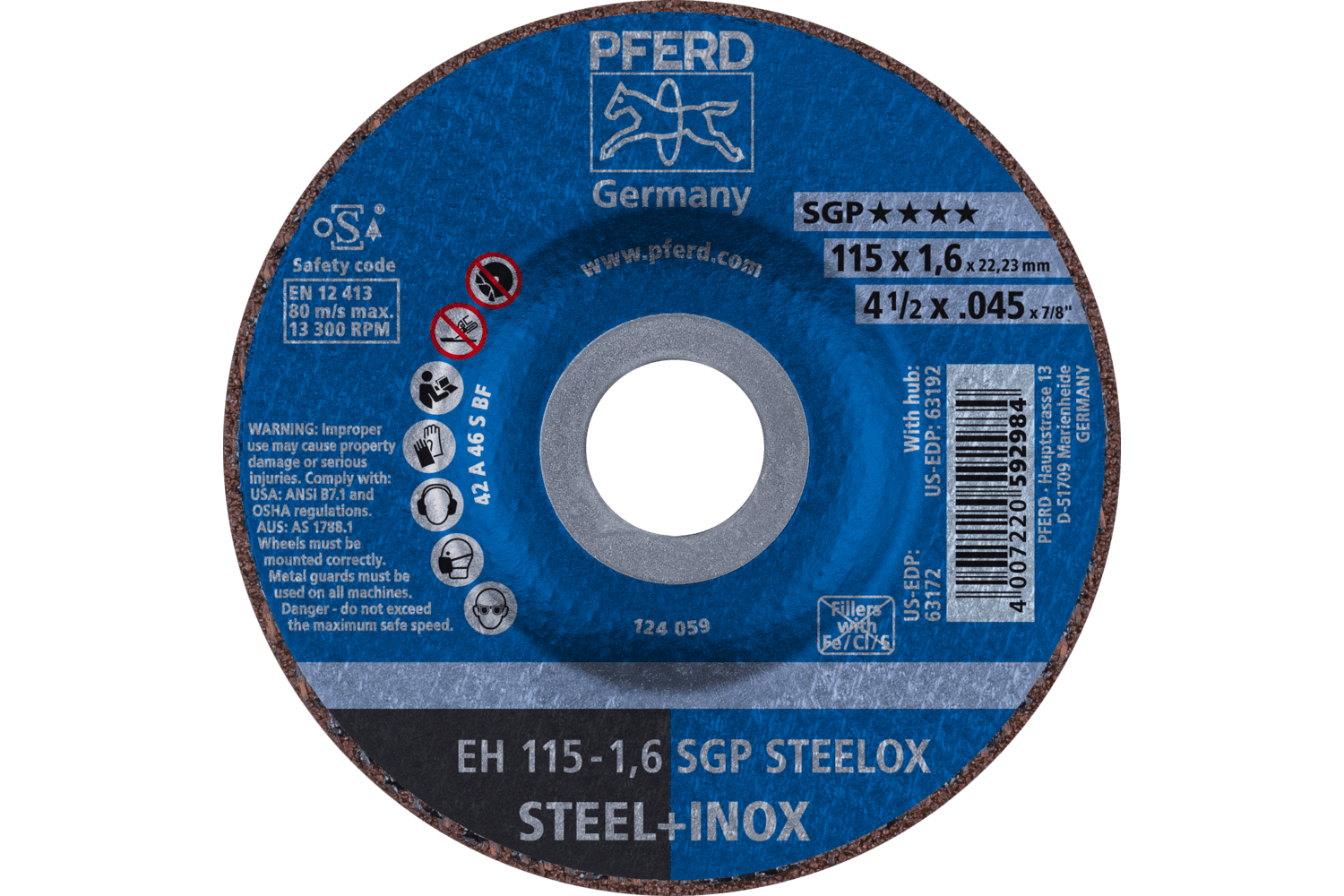 Cut-Off Wheel, SGP STEELOX