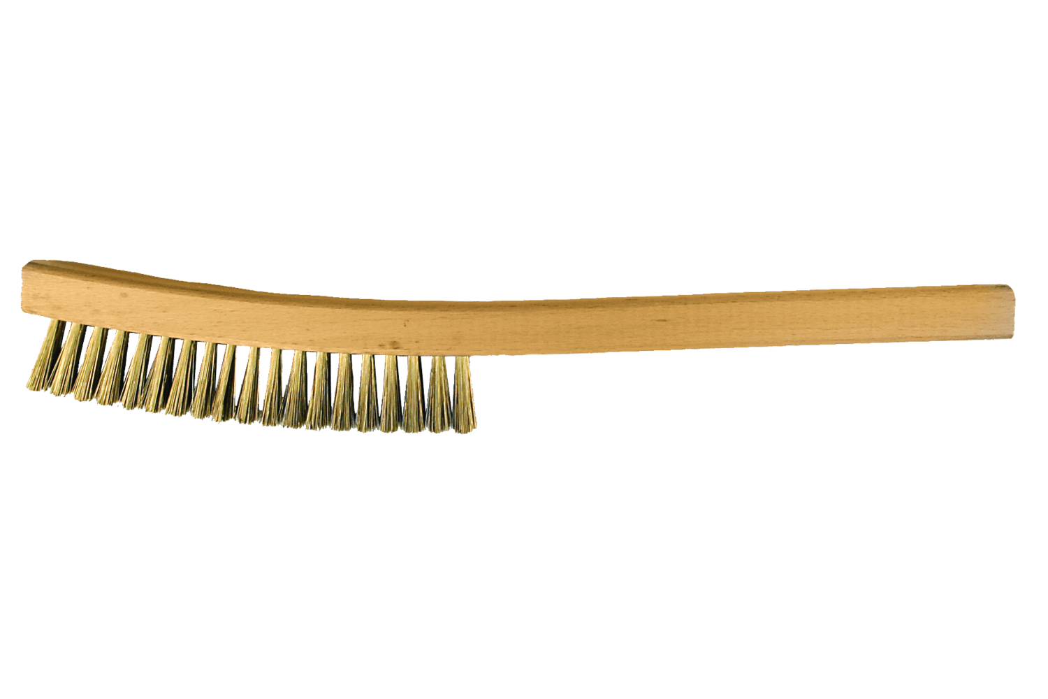 Curved Handle Platers Brush