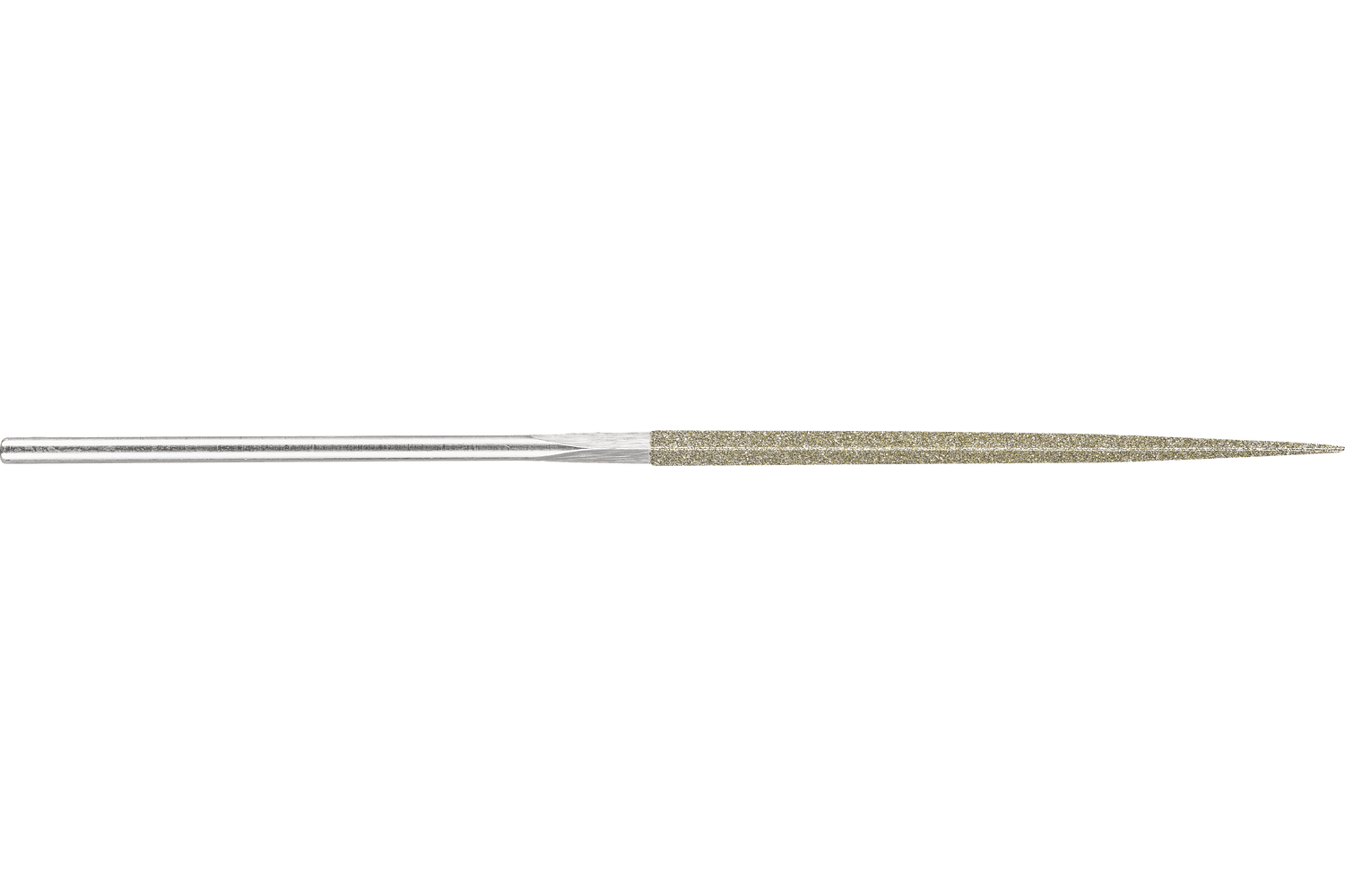 Diamond Needle File 5-1/2" Three Square, D181