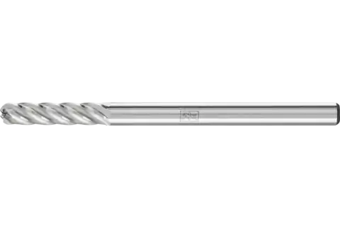 PFERD Carbide Bur SC-42 Cylindrical Radius End INOX Cut 1/8" x 1/2" x 1/8" Shank