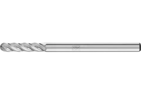 PFERD Carbide Bur SC-42 Cylindrical Radius End ALU Cut 1/8" x 1/2" x 1/8" Shank