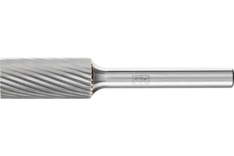 PFERD Carbide Bur SA-5 Cylindrical Uncut End Single Cut 1/2" x 1" x 1/4" Shank