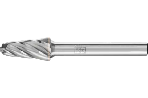 PFERD HICOAT® Carbide Bur SL-3 14° Taper ALU Cut 3/8" x 17/16" x 1/4" Shank