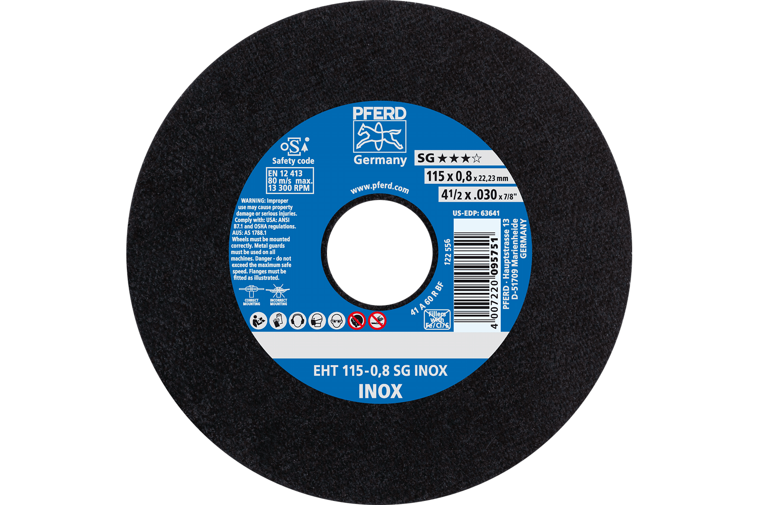 Cut-Off Wheel, SG INOX