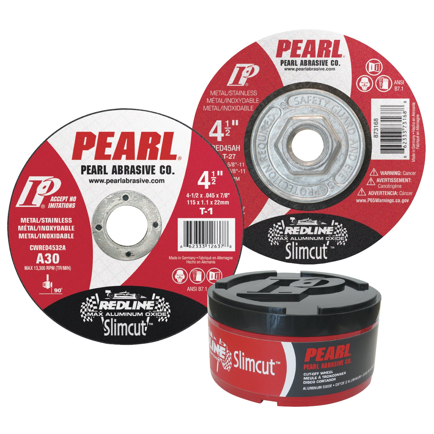 PEARL | Cut-Off Wheel | Slimcut Redline | Aluminum Oxide