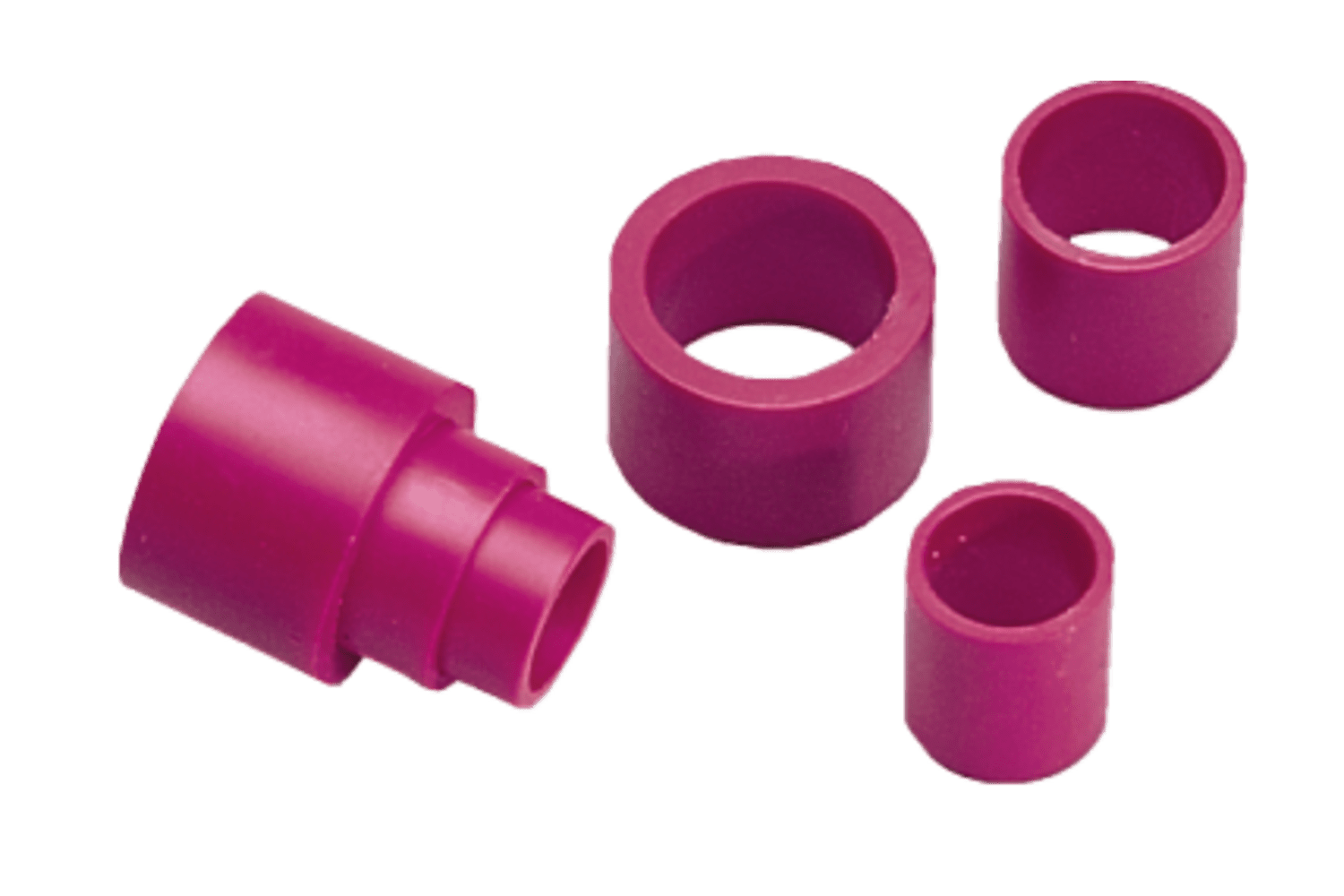 PFERD Telescoping Bench Wheel Bushing, 1/2" thick for reducing 1" arbor to 3/4, 5/8,  1/2