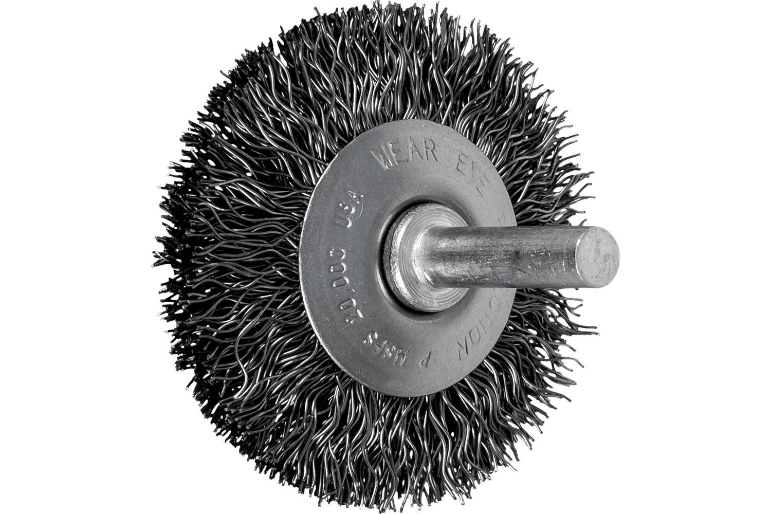 Mounted Flared Cup Brush, 2 Inch / Steel wire (ST), 79184814