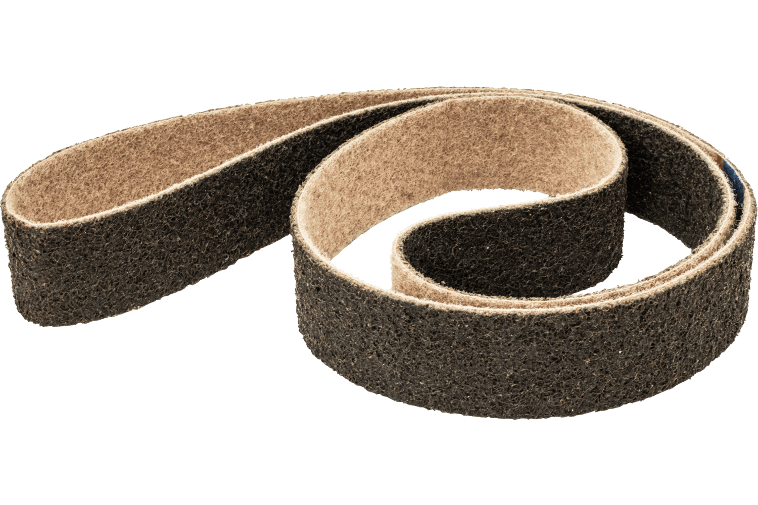 Long belts, non-woven type