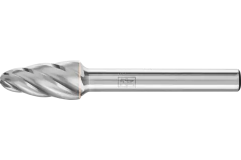 PFERD HICOAT® Carbide Bur SF-3 Tree Shape ALU Cut 3/8" x 3/4" x 1/4" Shank