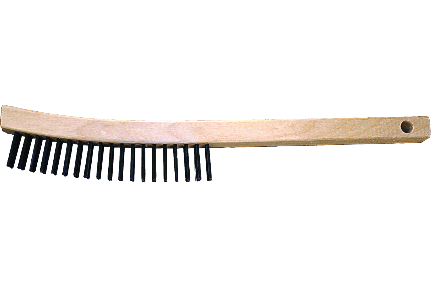 Curved Handle Scratch Brush, Steel wire (ST)