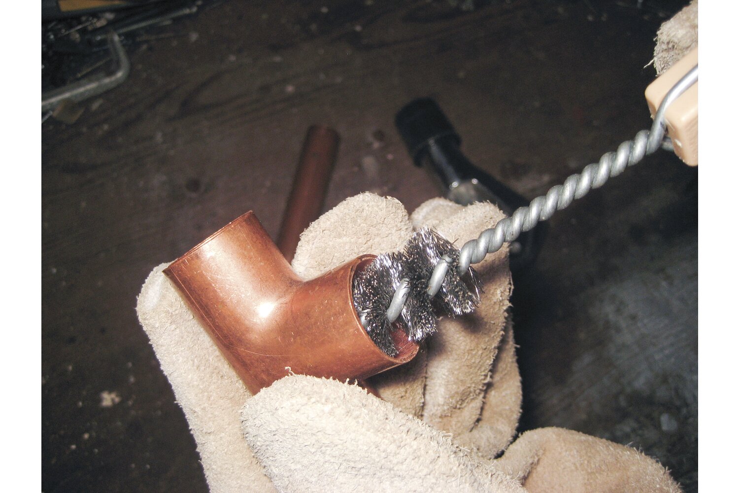 Internal Tube Fitting Brush, 1 11/16 Inch