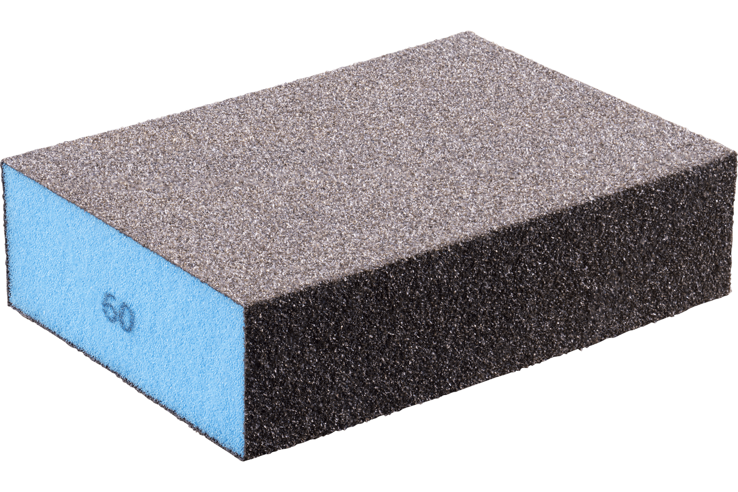 Sanding sponge with 4 abrasive sides