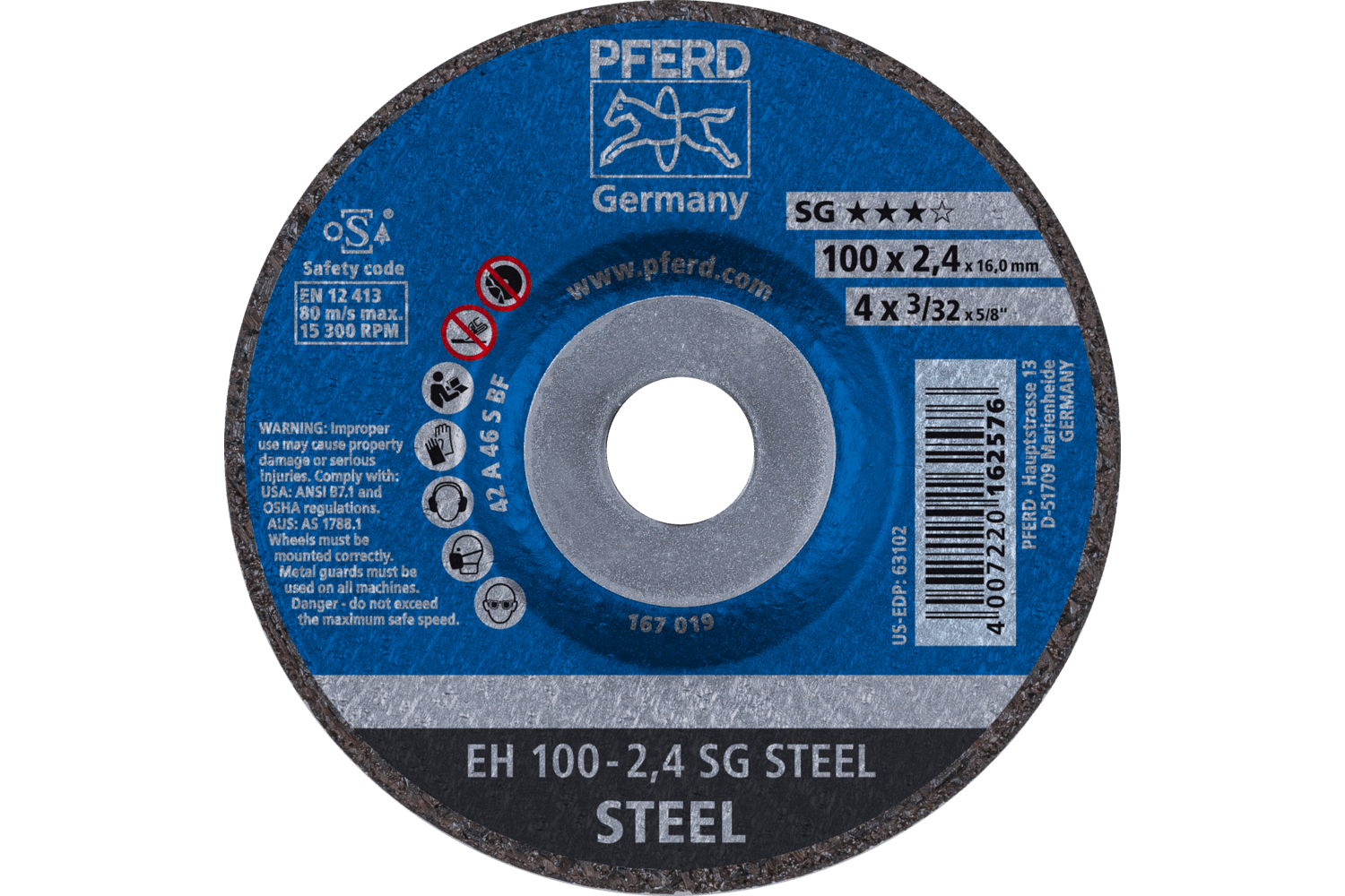 Cut-Off Wheel, SG STEEL