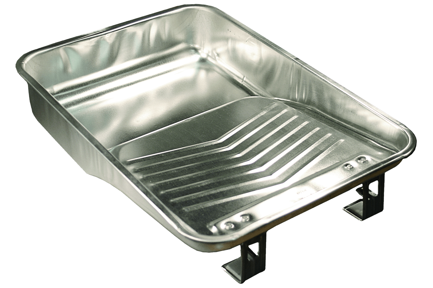 2 Quart Paint Tray Galvanized Metal