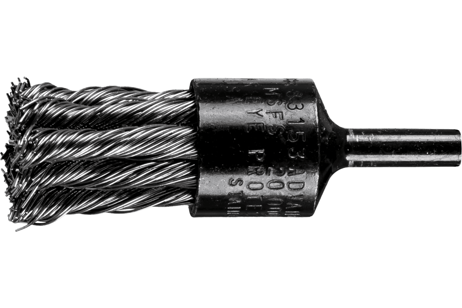 Knot Wire End Brush, 3/4 Inch / Stainless steel wire (INOX), 79183153