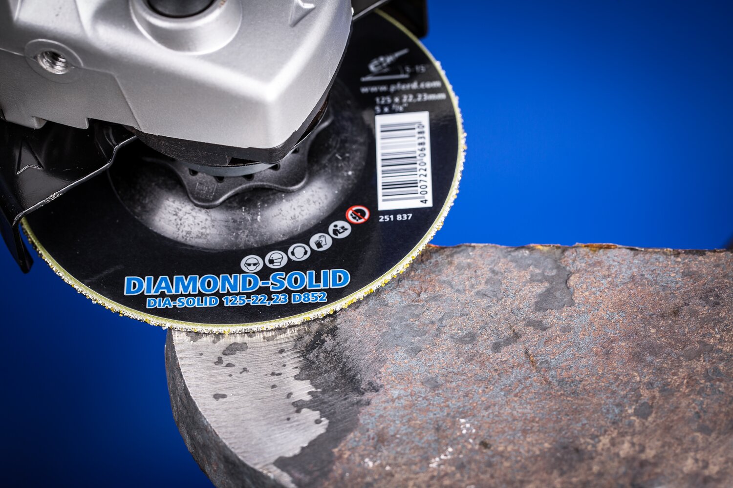 Diamond Grinding Disc, CC-GRIND-SOLID Diamond, 4-1/2" x 7/8", 36611585