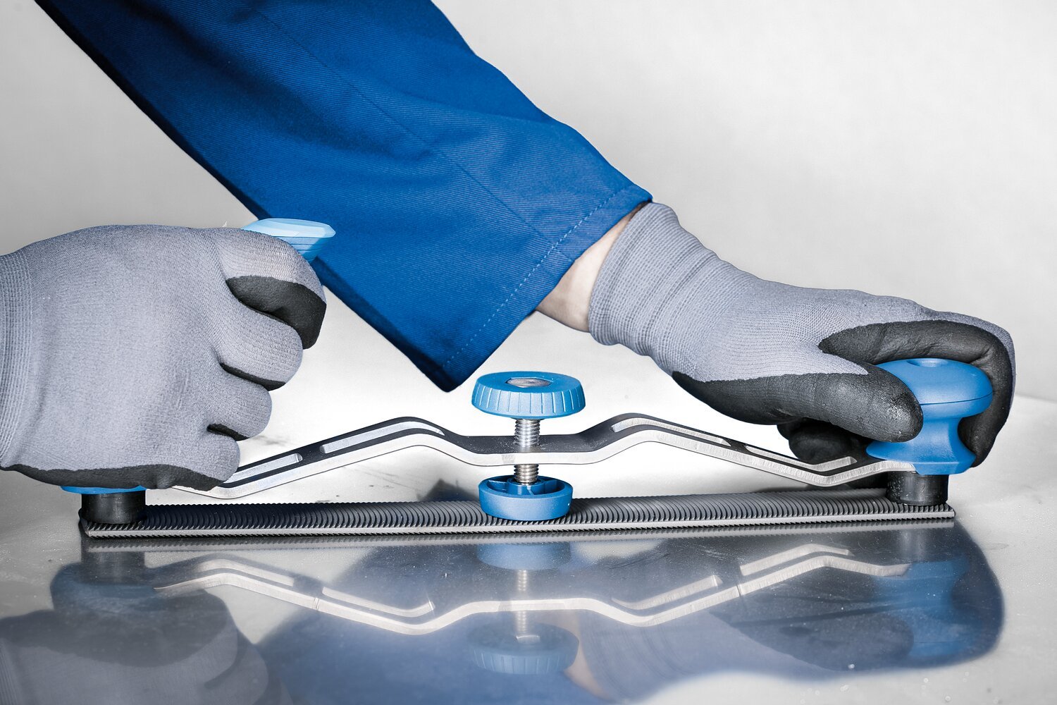 Car body file blades hand