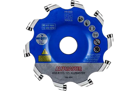 PFERD ALUMASTER High Speed Disc 4-1/2"/5" with HICOAT® Inserts
