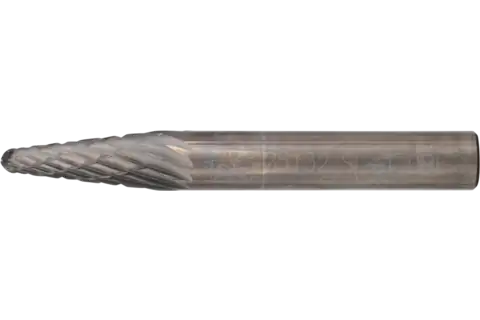 PFERD Carbide Bur SL-1 14° Taper Double Cut 1/4" x 5/8" x 1/4" Shank