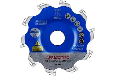 PFERD ALUMASTER High Speed Disc 4-1/2"/5"