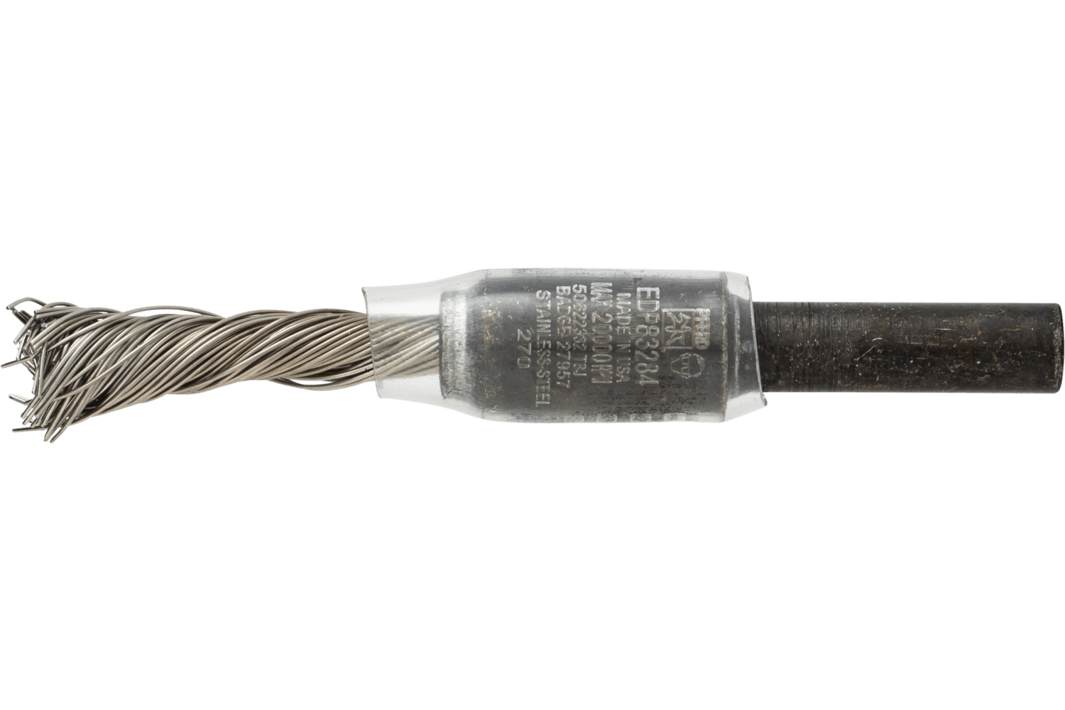 SINGLETWIST® Knot End Brush, 0.014 Inch