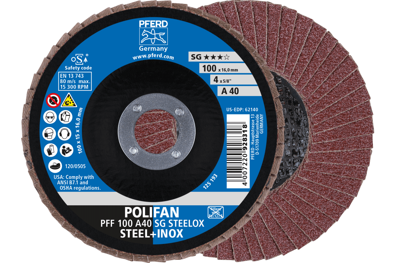 Flap Disc, A SG STEELOX