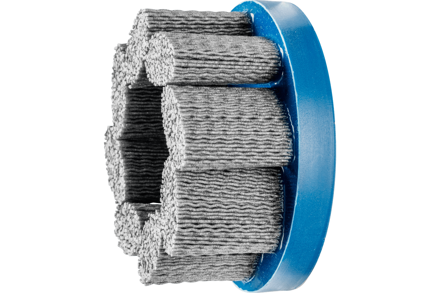 M-BRAD® Mounted Disc Brush, 4 Inch / Silicon carbide (SiC), 79183945