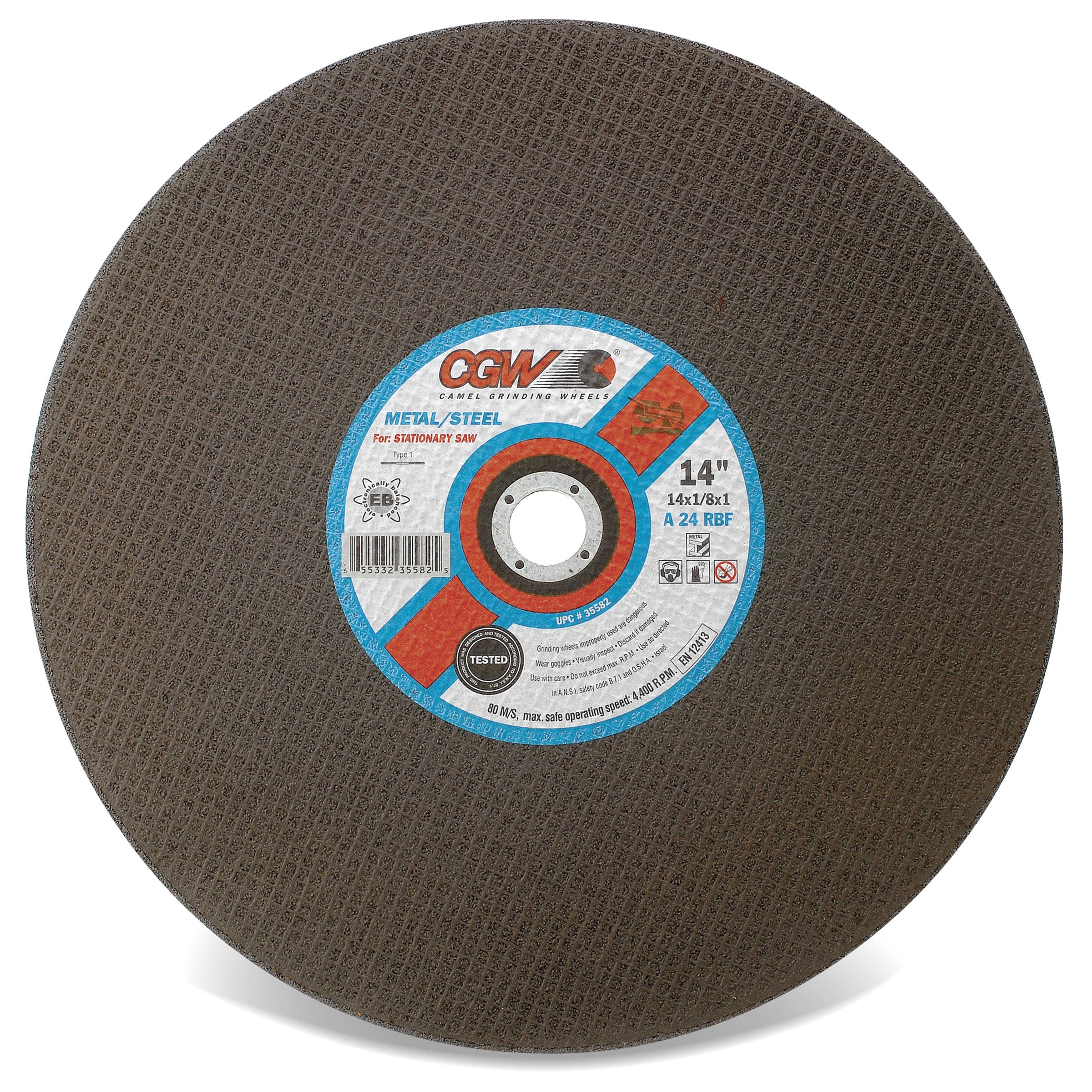 CGW | Cut-Off Blades | Stationary Saw |  Aluminum Oxide | Type 1