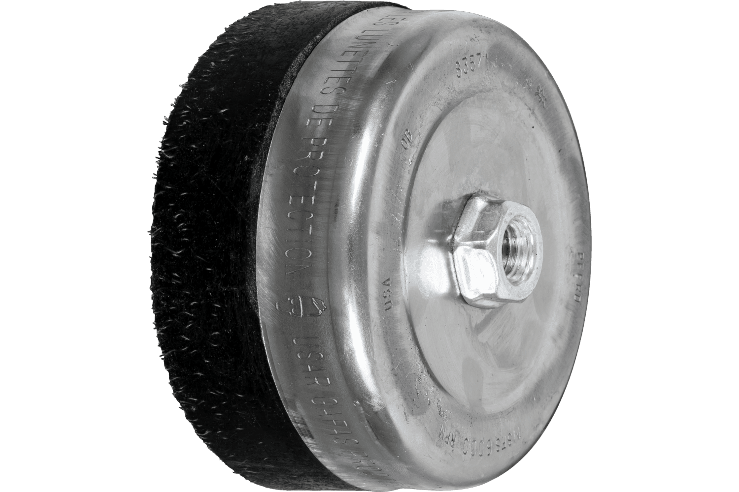 Encapsulated Cup Brush, 6 Inch