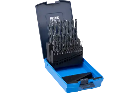 PFERD HSS Twist Drill Set 1/16 - 3/8" M2 STEEL 21 pc