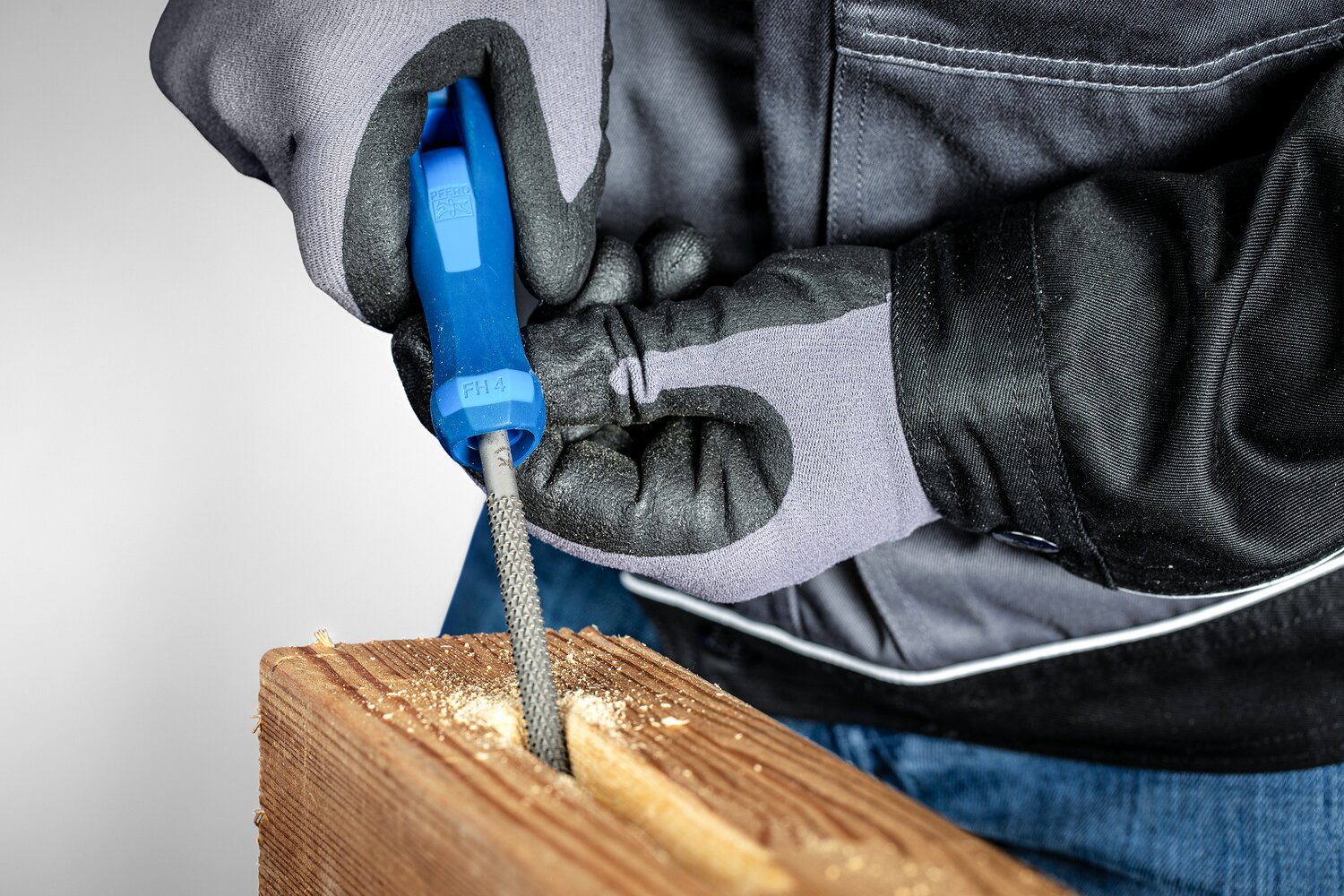 Wood rasp tanged round