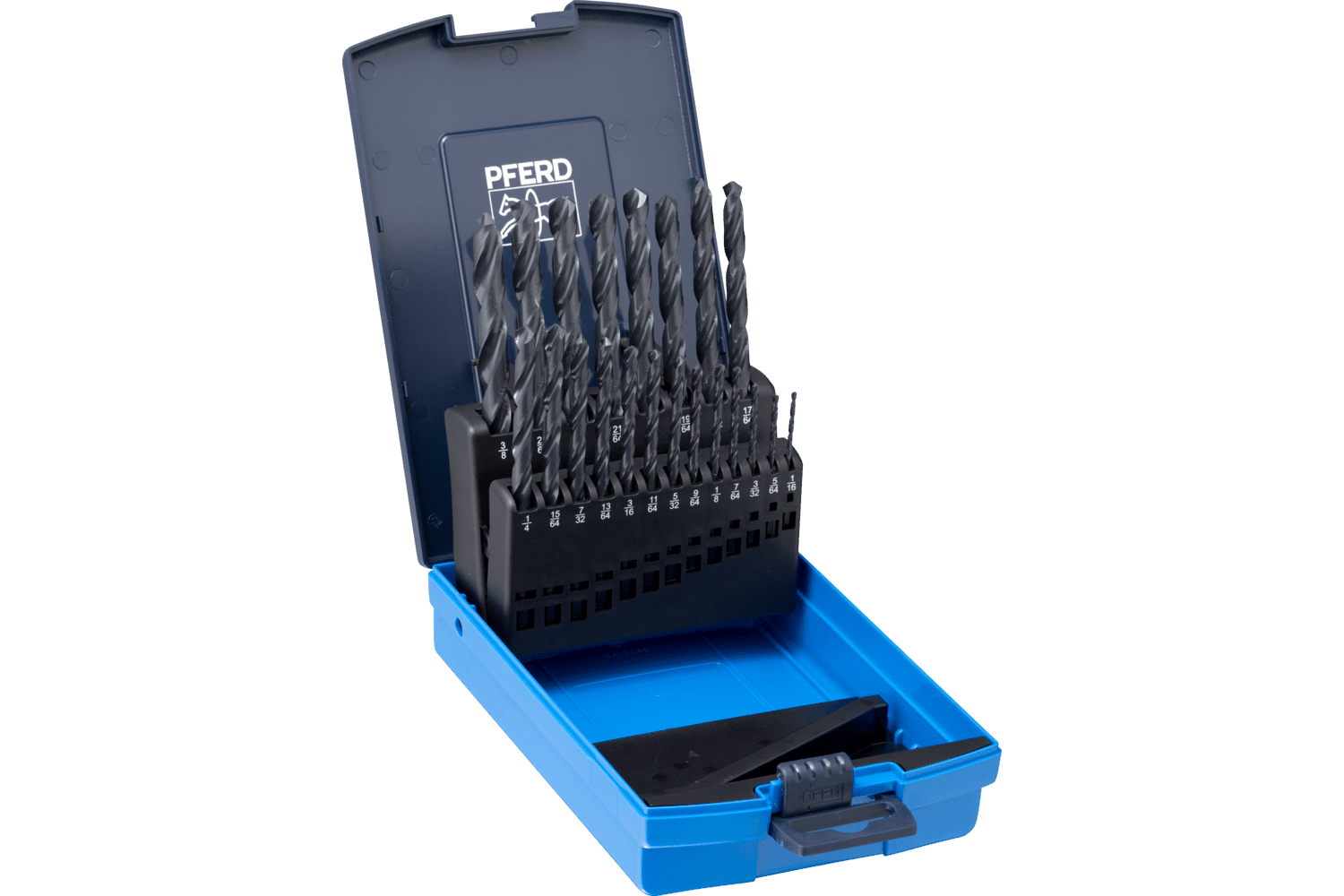 HSS Twist Drill Set 1/16 - 3/8" M2 STEEL