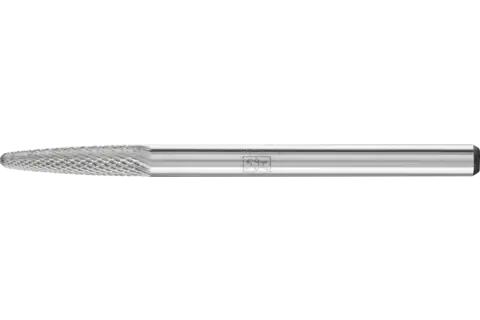 PFERD Carbide Bur SF-42 Tree Shape MICRO Cut 1/8" x 1/2" x 1/8" Shank