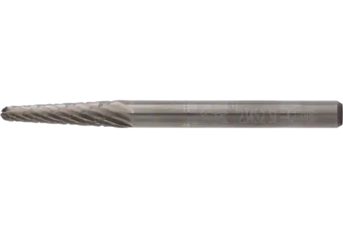 PFERD Carbide Bur SL-42 14° Taper Double Cut 1/8" x 1/2" x 1/8" Shank