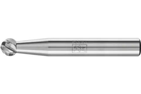 PFERD Carbide Bur SD-1 Ball Shape STEEL Cut 1/4" x 3/16" x 1/4" Shank