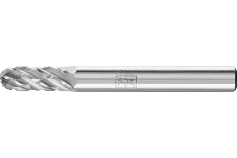 PFERD Carbide Bur SC-1 Cylindrical Radius End STEEL Cut 1/4" x 5/8" x 1/4" Shank