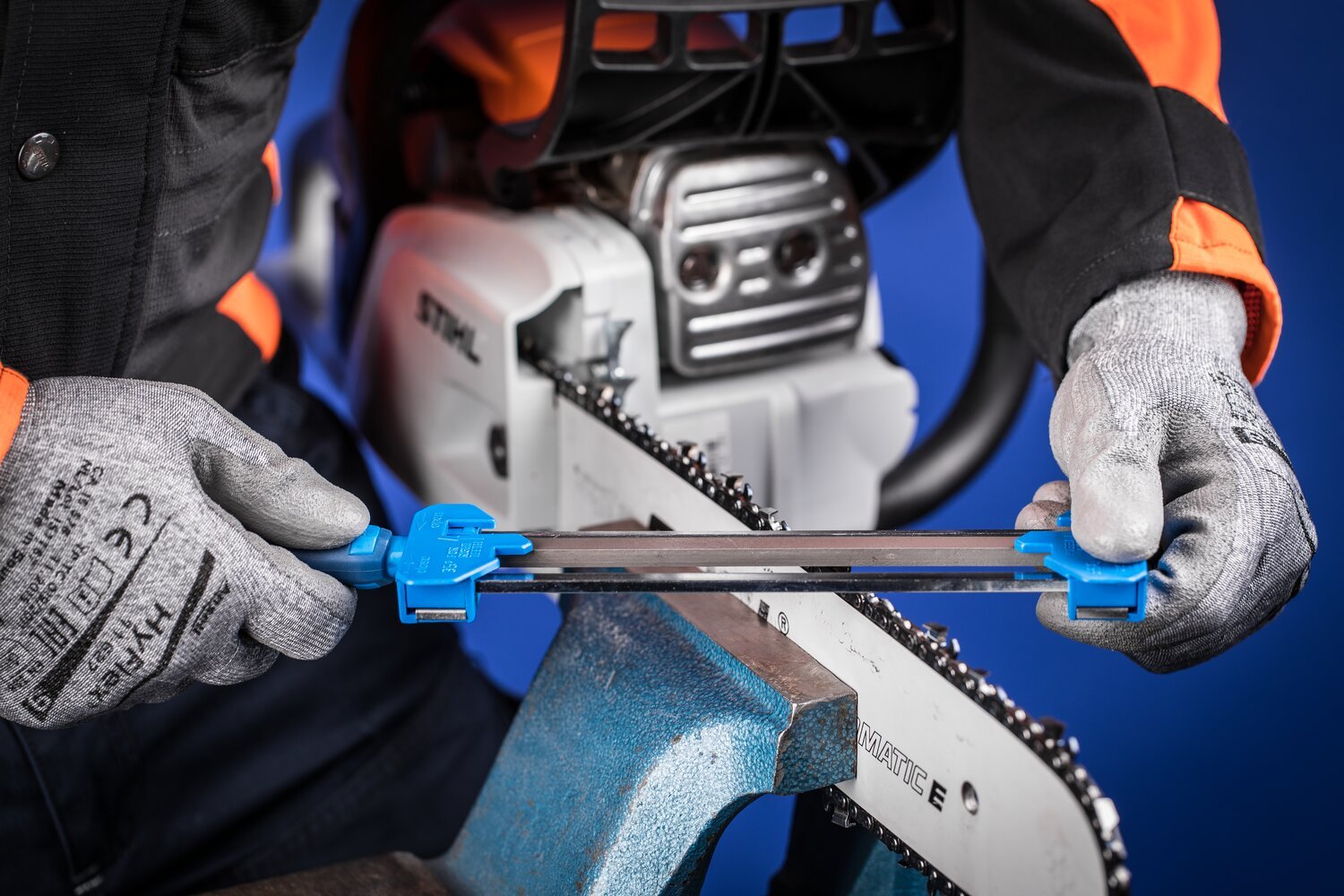 Chain saw sharpeners