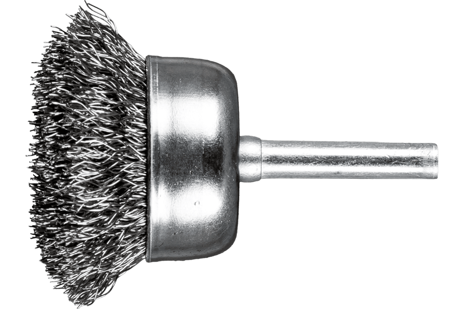 Crimped Mounted Cup Brush