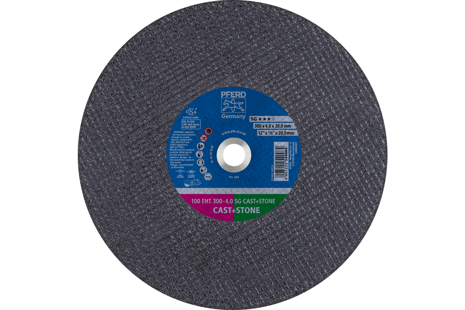Portable Cut-Off Wheel, SG STONE