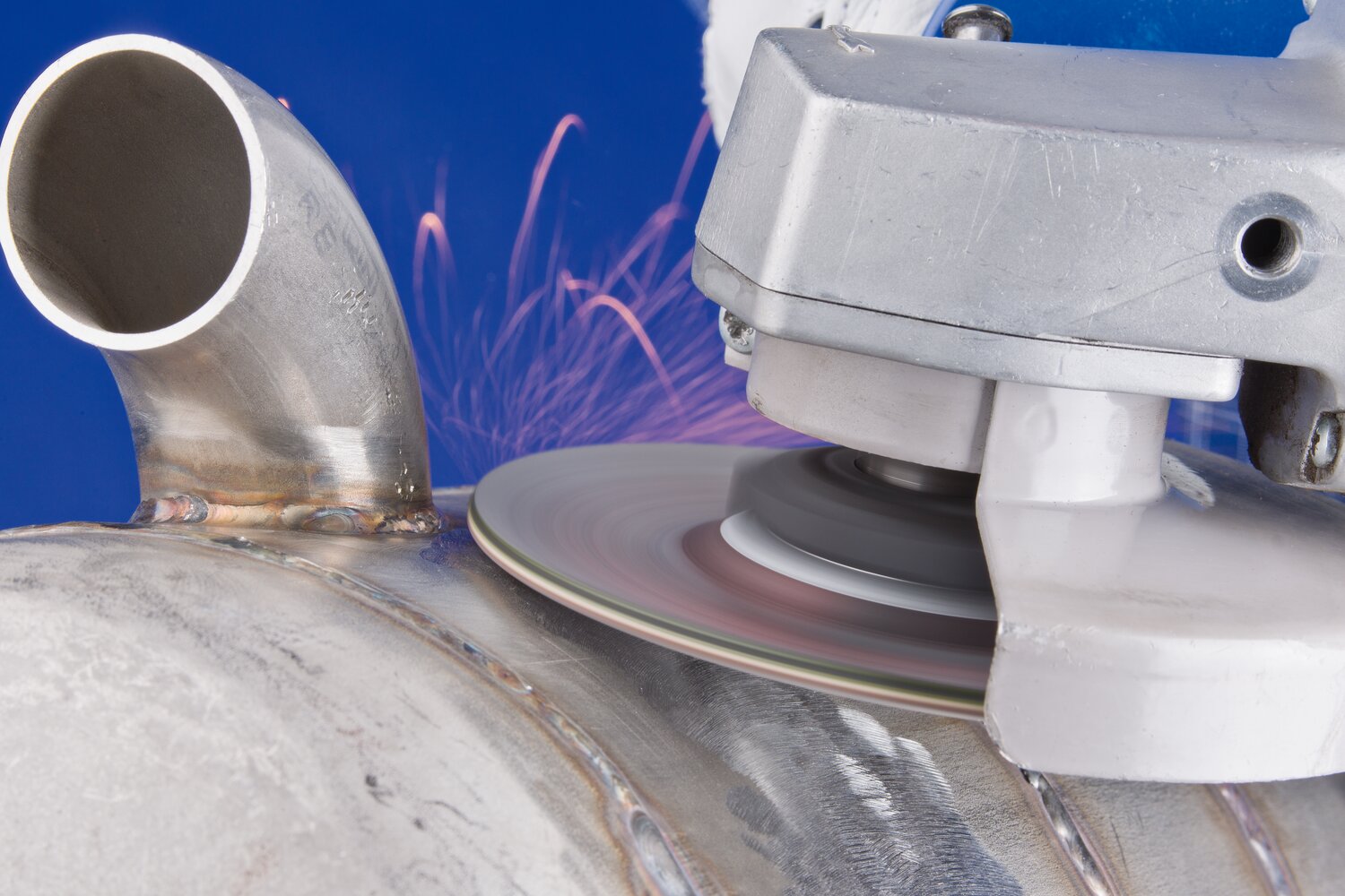 Grinding disc, CC-GRIND®-SOLID, SGP INOX VICTOGRAIN®-COOL, 5" x 5/8-11