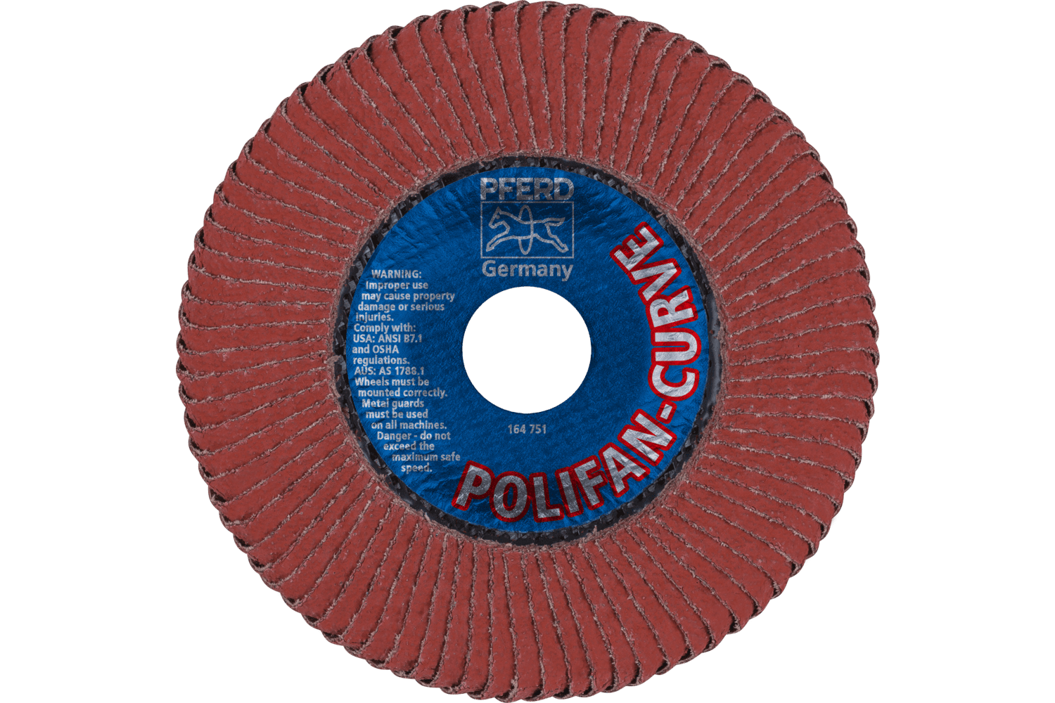 Flap Disc, A SGP CURVE ALU, 5" x 7/8