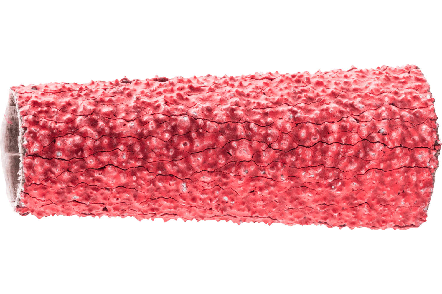 Abrasive spiral bands, conical