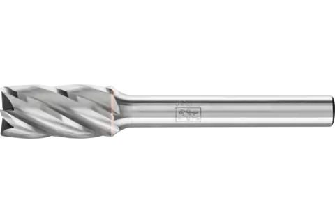 PFERD HICOAT® Carbide Bur SB-3 Cylindrical End Cut ALU Cut 3/8" x 3/4" x 1/4" Shank